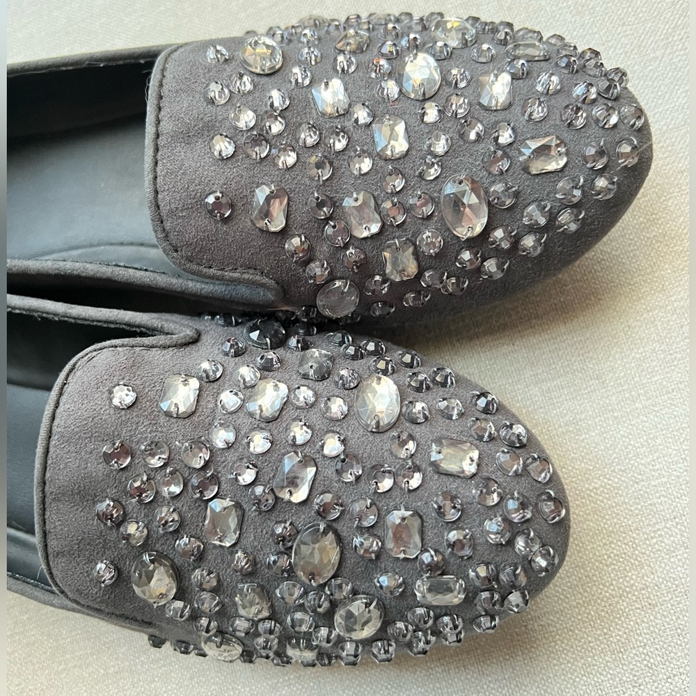 Simply Vera Vera Wang slip on flats loafers jewel toe shoe size 8 medium - Picture 11 of 13